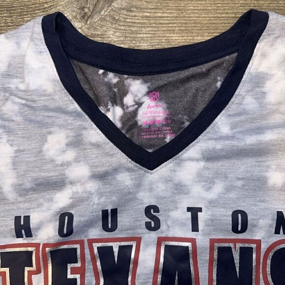 Houston Texans Teens Juniors Med Short Sleeve Shirt. Gray. Authentic. $27.99.B - Picture 3 of 6
